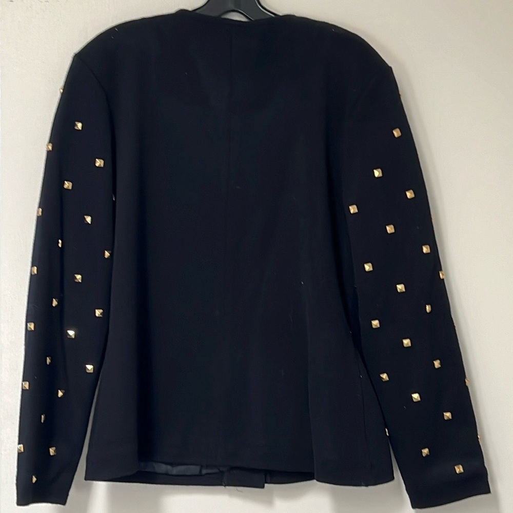 Black sweater jacket